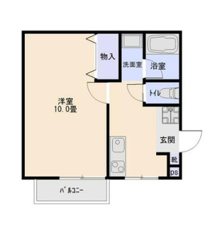 【間取り】 | Ｌ・とれじゃーⅤ | 間取りです。