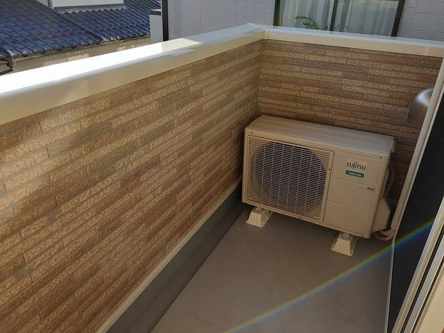 アルテグラン調布のバルコニー