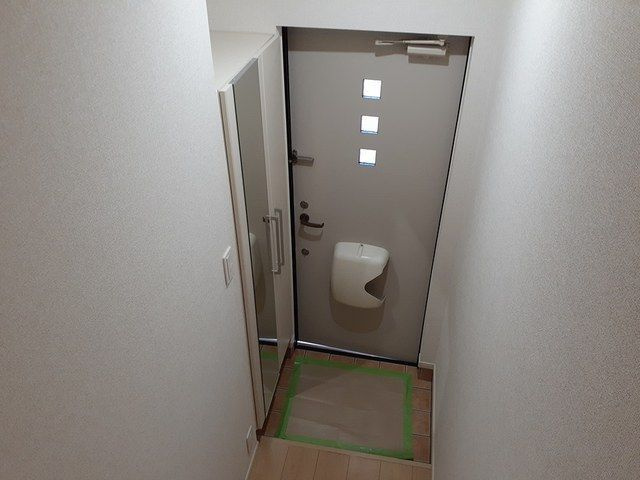 アルテグラン調布の玄関
