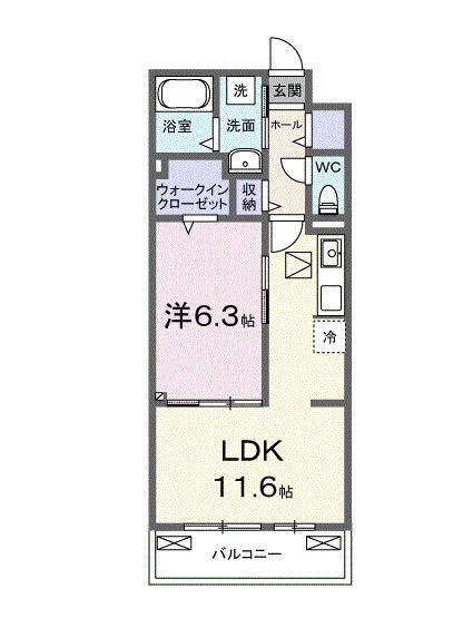 アウル吉祥寺南の間取り