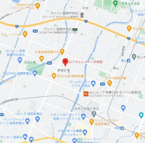 ロイヤルシャトー手柄南　2階の地図