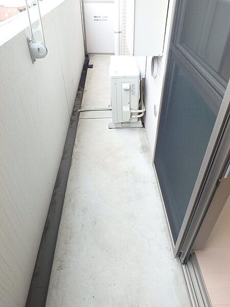 チェスナット西大島のバルコニー