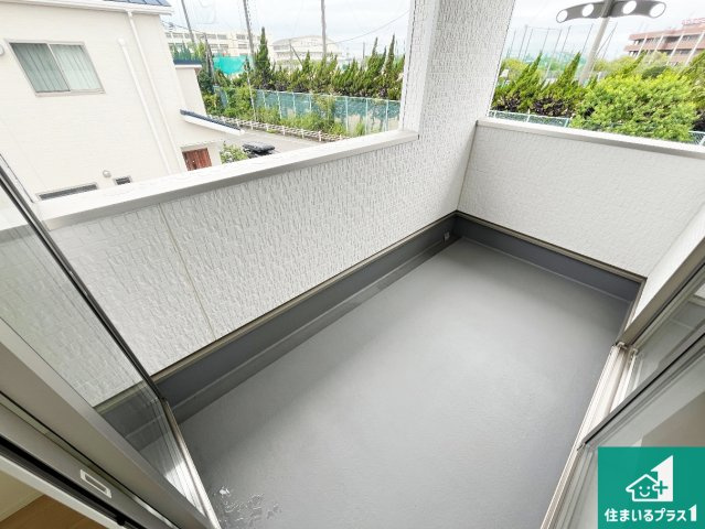 明石市二見町西二見　第23期　新築一戸建てのバルコニー|日当たりのよいバルコニー！お部屋が開放的に！
