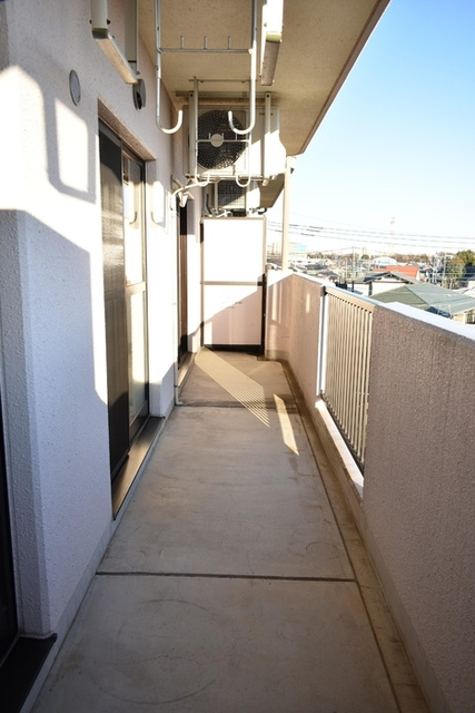 パストラルピアのバルコニー|バルコニースペース。