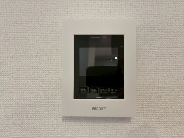 長岡京市神足掛越の防犯設備|TVモニター付きインターホンです！
