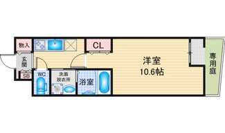 【間取り】 | CREST TAPP太閤通 | 略図の為、現状優先