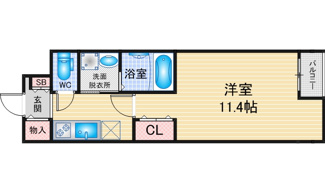 【間取り】 | CREST TAPP太閤通 | 略図の為、現状優先