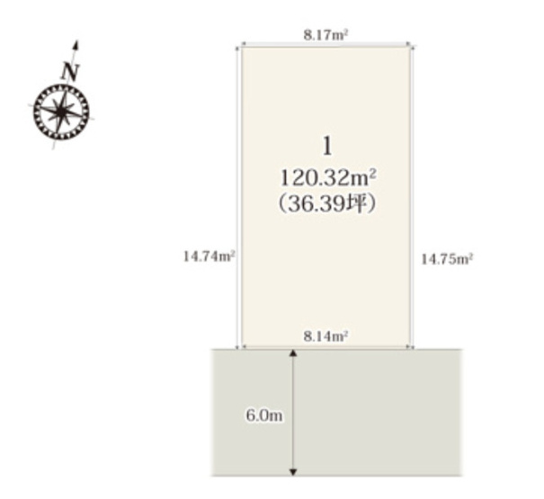 【区画図】 | 桶川市坂田第8期　クライン　新築戸建　全1棟　1号棟