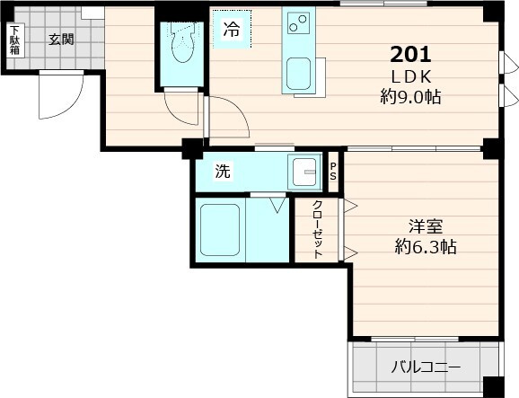 仮称）ケイ　ハウスの間取り