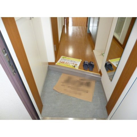 浦安市北栄４丁目の賃貸マンションの玄関