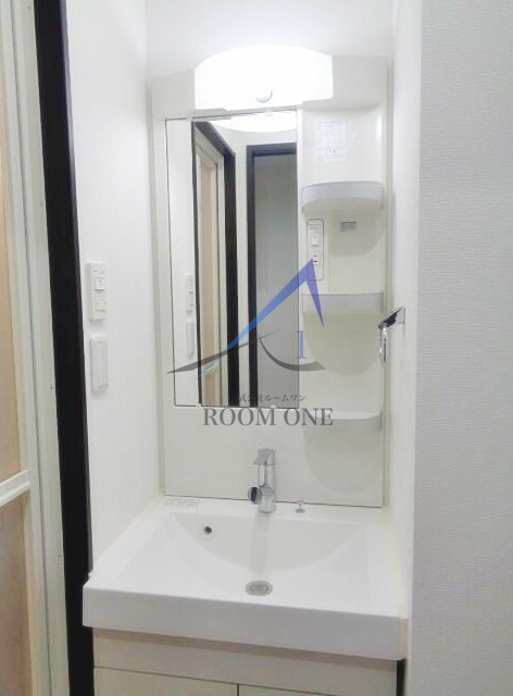 立石パークスクエアの洗面所|洗面台です。