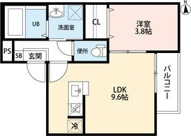Haro　Kanayamaの間取り