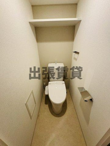 仲介手数料0円！CREST TAPP東別院のトイレ