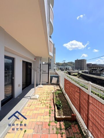 JGMヴェルデ那珂川壱番館の庭