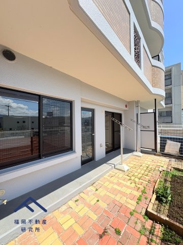 JGMヴェルデ那珂川壱番館の庭
