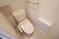 サンリッチ中野島のトイレ|※他部屋参考写真外観