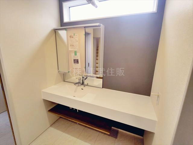 【独立洗面台】 | ふじみ野市大井中央1丁目　全55棟　29号棟 | 朝の支度にも助かる、洗面化粧台
