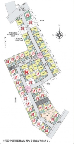 【区画図】 | ふじみ野市大井中央1丁目　全55棟　29号棟 | 29号棟