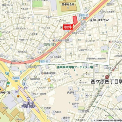 【地図】 | ロイヤルプラザ滝野川