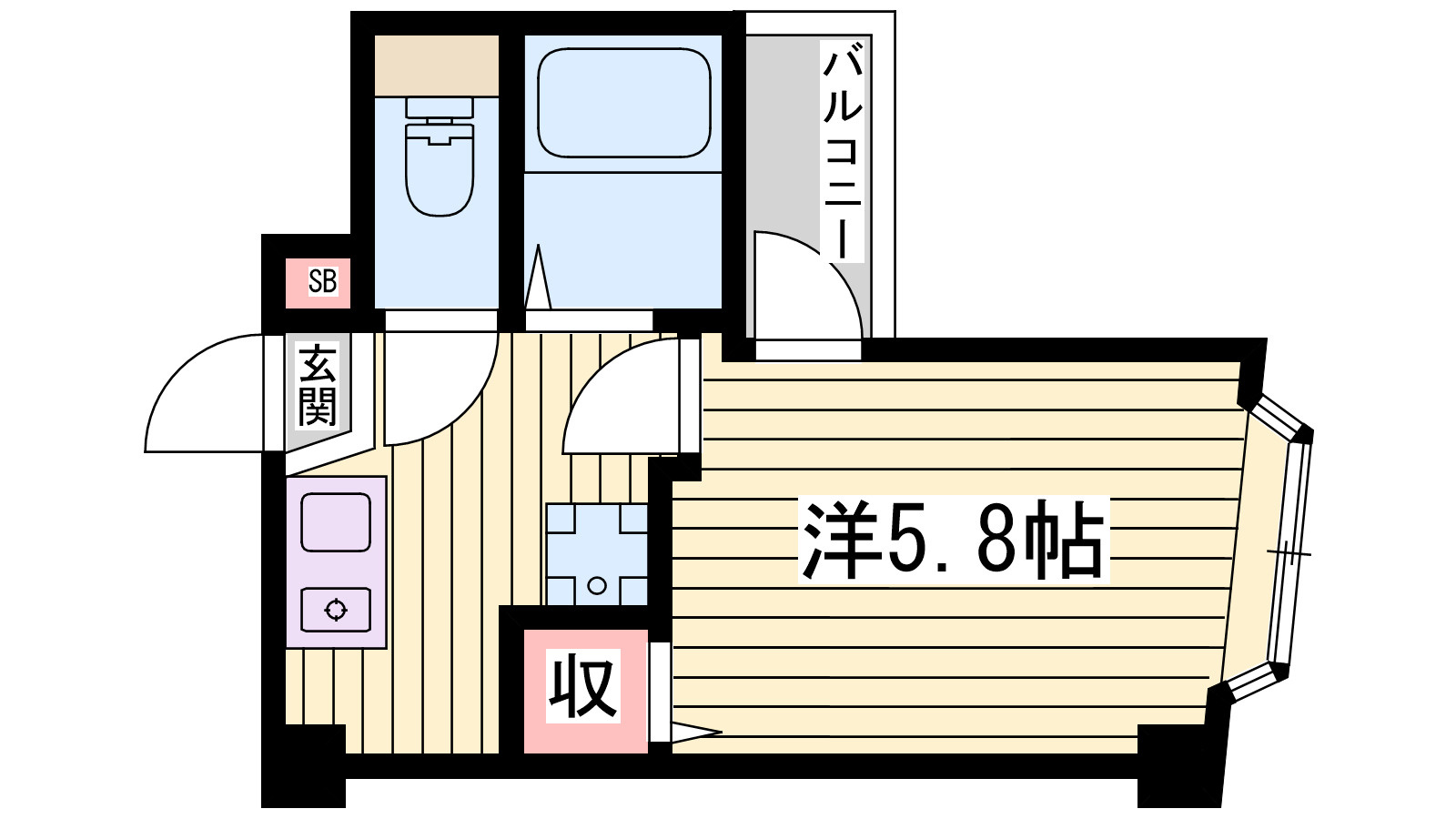 ミルキーウェイの間取り