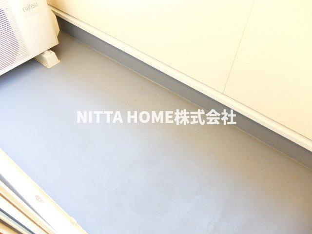 グリーン・エコーⅡのバルコニー|南向きバルコニーは日当たり良好です♪