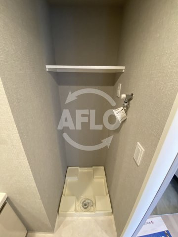 オルフェア鶴ケ丘駅前の洗面所|オルフェア鶴ケ丘駅前　室内洗濯機置場