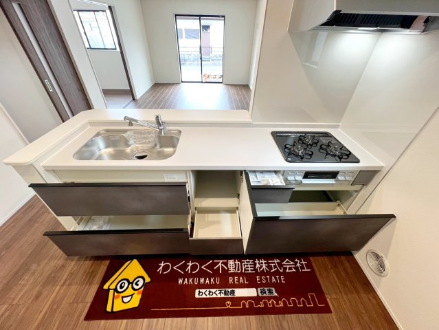 藤枝市時ケ谷　新築戸建のキッチン