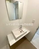 V-room1の独立洗面台