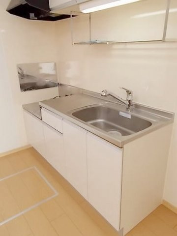 サン・ビレッジ・西方　Ⅱのキッチン|きれいなキッチンです