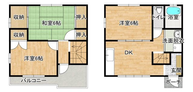 【間取り】 | フラットカーサⅣ