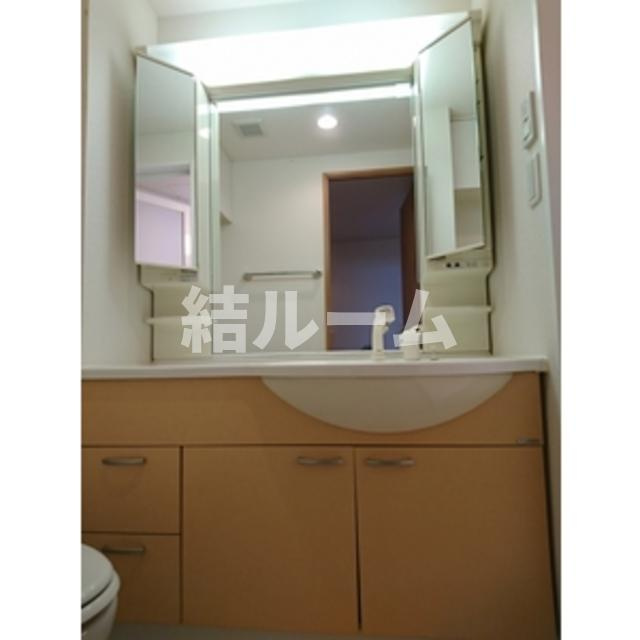 練馬区氷川台４丁目の賃貸マンションの洗面所