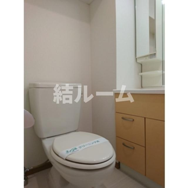 練馬区氷川台４丁目の賃貸マンションのトイレ