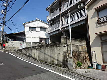 南区西本浦町の前面道路含む現地写真