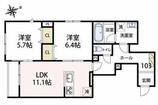 【間取り】 | ルガロ　ノイエス