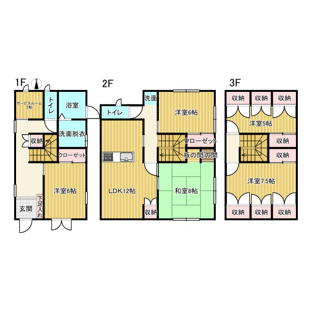 山形市東原町4丁目の間取り
