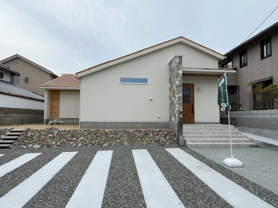 【外観】 | 星和台５丁目　新築戸建 | 平家の新築戸建です。是非ご内覧ください。