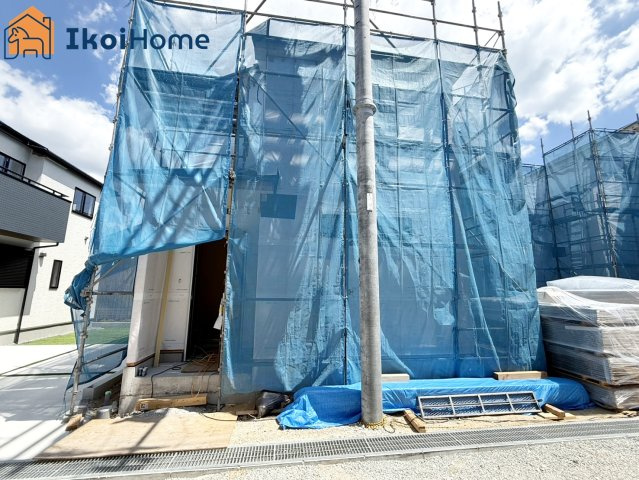 明石市魚住町西岡　全4棟C号棟　新築戸建の外観|【ホームページに現地動画掲載中】●長期優良住宅の新築分譲4区画！山電魚住駅まで徒歩12分！収納豊富！