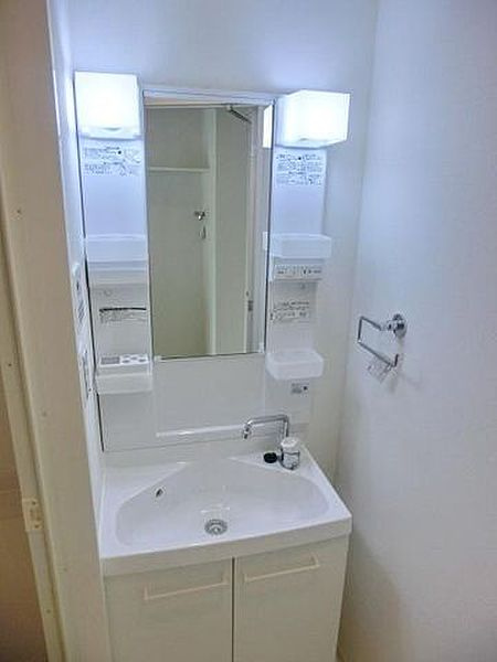 ライジングプレイス浅草五番館の洗面所