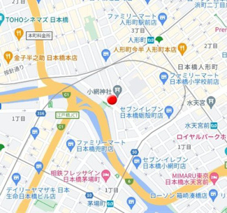【地図】 | 小網町倶楽部