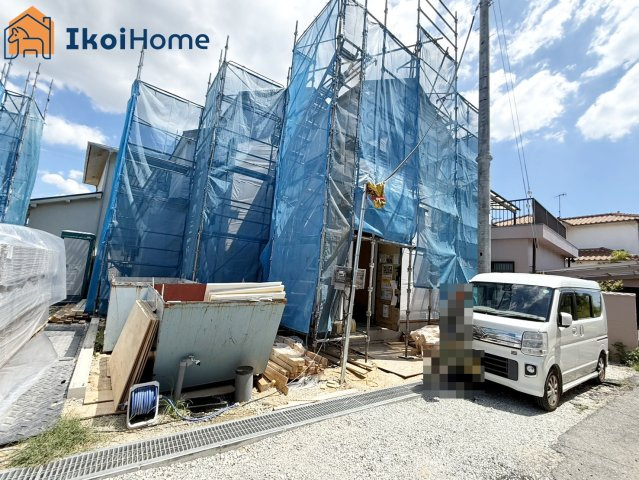 明石市魚住町西岡　全4棟D号棟　新築戸建の外観|【ホームページに現地動画掲載中】●長期優良住宅の新築分譲4区画！山電魚住駅まで徒歩12分！全室南向！