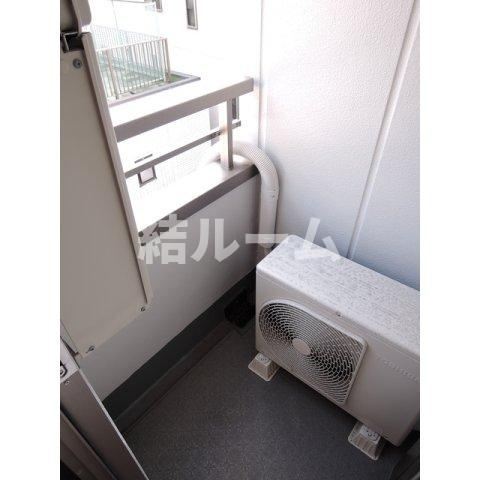 豊島区北大塚３丁目の賃貸マンションのバルコニー