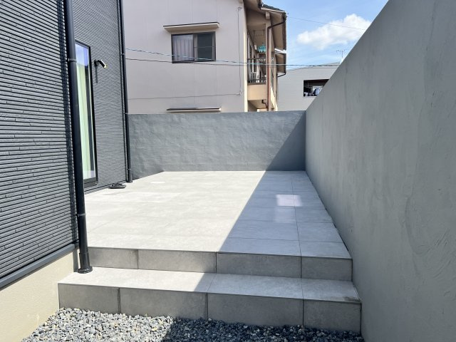 中区江並　中古戸建の庭