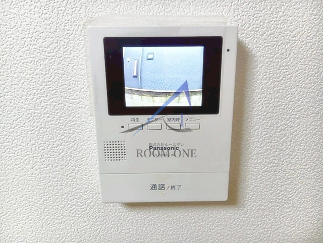 イーストハイムのセキュリティ|モニター付きインターホンです。