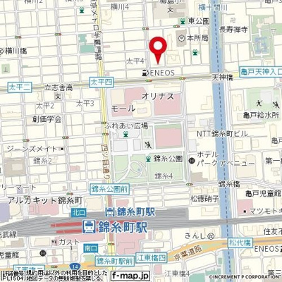 【地図】 | ディム錦糸町