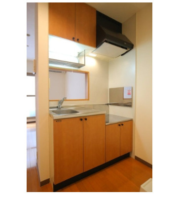 板橋区宮本町のアパートのキッチン