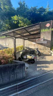 【駐車場】 | ヴェルデヒルズ箕面 | バイク置場