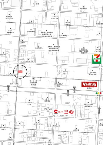 新築住宅　東鶉2丁目の地図