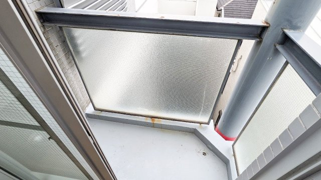 サテライト仁川のバルコニー