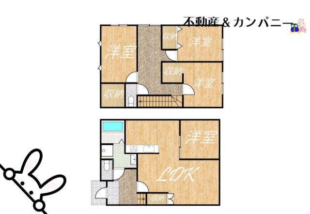 フォレクス保免上A号棟　松山市保免上2丁目の新築戸建の間取り