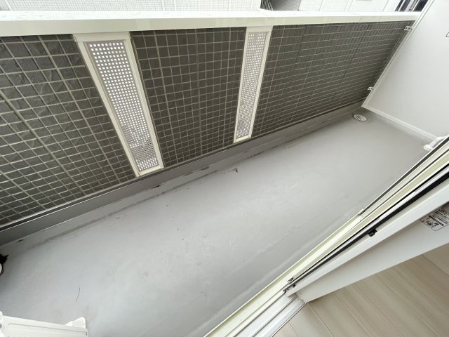 フォレストおおたかⅡのバルコニー
